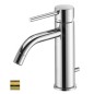 Paffoni Light - Mitigeur de lavabo avec vidage, doré brossé LIG075HGSP