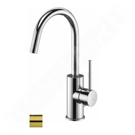Paffoni Light - Mitigeur de lavabo, doré LIG078HG