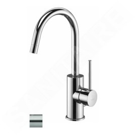 Paffoni Light - Mitigeur de lavabo, inox LIG078ST