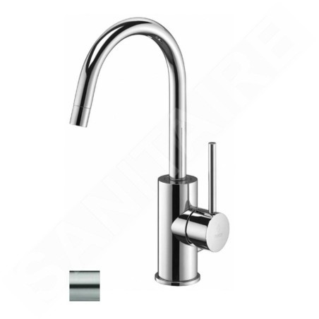 Paffoni Light - Mitigeur de lavabo, inox LIG078ST