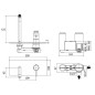 Paffoni Light - Mitigeur encastré avec corps, inox LIG104ST