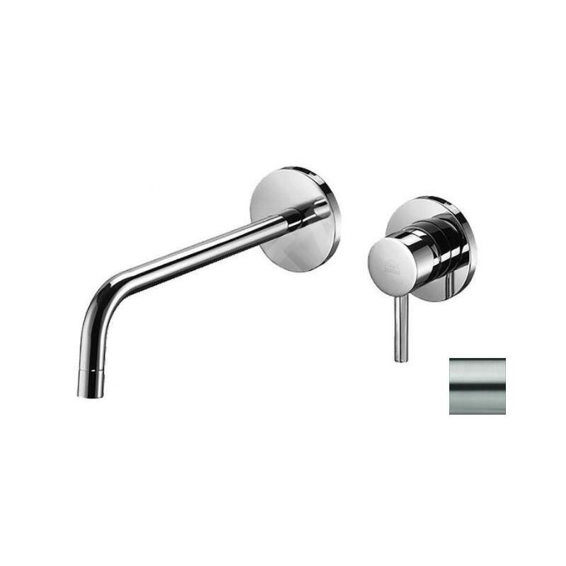 Paffoni Light - Mitigeur de lavabo encastré avec corps, installation de 2 trous, inox LIG105ST70