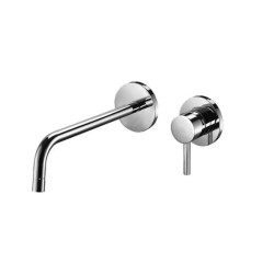 Paffoni Light - Mitigeur de lavabo encastré avec corps, installation de 2 trous, chrome LIG106CR70