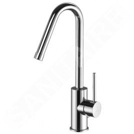 Paffoni Light - Mitigeur de lavabo avec vidage, chrome LIG977CR