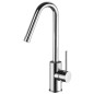 Paffoni Light - Mitigeur de lavabo avec vidage, chrome LIG977CR