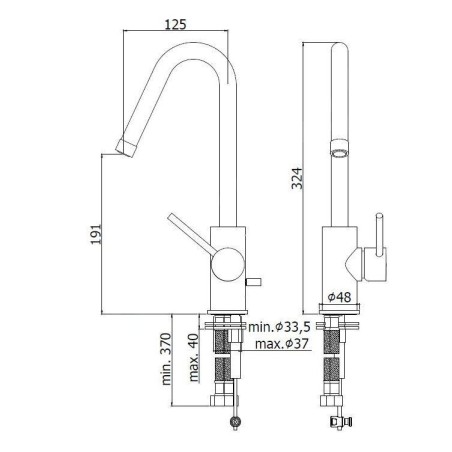 Paffoni Light - Mitigeur de lavabo, chrome LIG978CR
