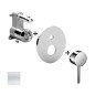 Paffoni Light - Mitigeur encastré pour 2 sorties, blanc mat LIGBOX015BO/M Paffoni Light - Mitigeur encastré pour 2 sorties, blanc mat LIGBOX015BO/M