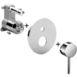 Paffoni Light - Mitigeur encastré pour 2 sorties, chrome LIGBOX015CR