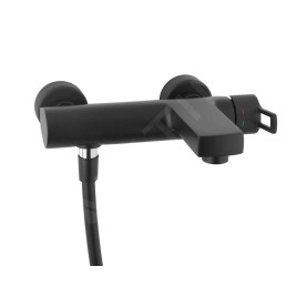 Paffoni Ringo - Mitigeur de baignoire avec accessoires, noir mat RIN026NO