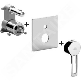 Paffoni Ringo - Mitigeur encastré pour 2 sorties, chrome RINBOX015CR