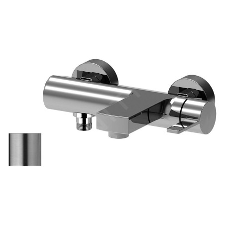 Paffoni Rock - Mitigeur de baignoire, inox RO022ST
