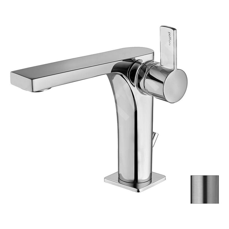 Paffoni Rock - Mitigeur de lavabo avec vidage, inox RO075ST