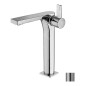 Paffoni Rock - Mitigeur de lavabo, inox RO081ST