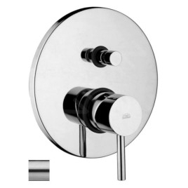 Paffoni Stick - Mitigeur encastré pour 2 sorties avec corps, inox SK015ST