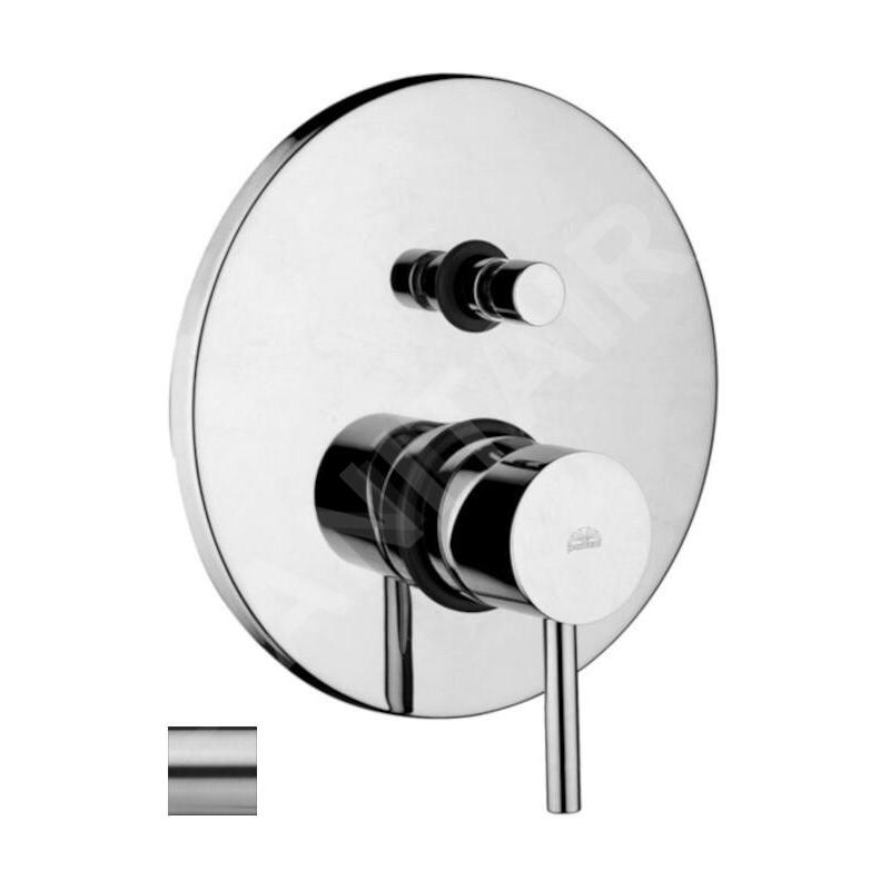 Paffoni Stick - Mitigeur encastré pour 2 sorties avec corps, inox SK015ST