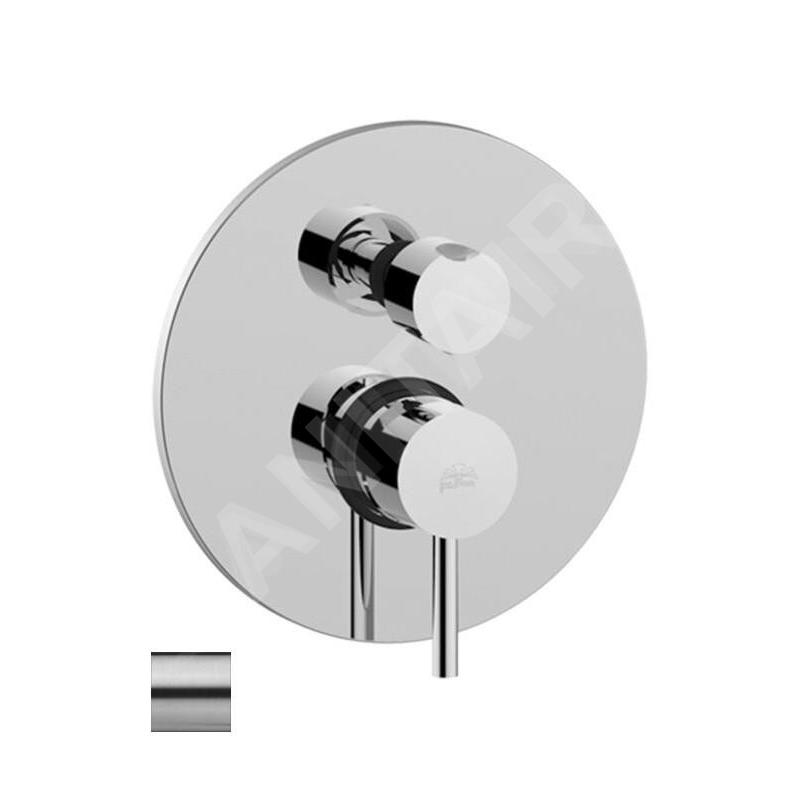 Paffoni Stick - Mitigeur encastré pour 2 sorties avec corps, inox SK018ST