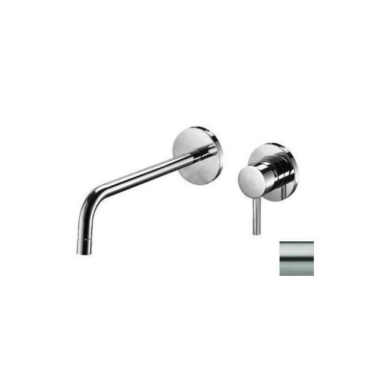 Paffoni Stick - Mitigeur de lavabo encastré, installation de 2 trous, inox SK106ST70