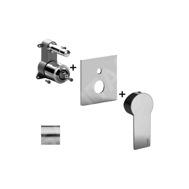 Paffoni Tango - Mitigeur encastré pour 2 sorties, inox TABOX015ST/M Paffoni Tango - Mitigeur encastré pour 2 sorties, inox TABOX015ST/M