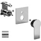 Paffoni Tango - Mitigeur encastré pour 2 sorties, inox TABOX015ST/M Paffoni Tango - Mitigeur encastré pour 2 sorties, inox TABOX015ST/M