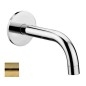 Paffoni Light - Bec déverseur de baignoire, doré brossé ZBOC140HGSP