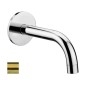Paffoni Light - Bec déverseur de baignoire, doré brossé ZBOC141HGSP