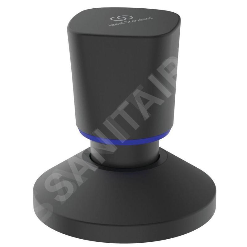 Ideal Standard - Vanne encastrée, noir soyeux BD652XG