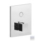Paffoni Compact Box - Mitigeur de douche thermostatique encastré, blanc mat CPT513BO Paffoni Compact Box - Mitigeur de douche thermostatique encastré, blanc mat CPT513BO
