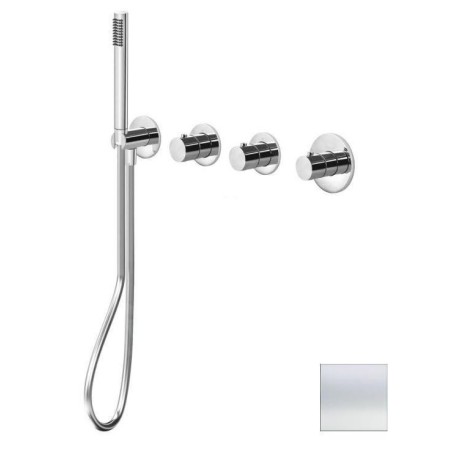 Paffoni Modular Box - Mitigeur thermostatique encastré, pour 2 sorties, blanc mat MDE000BO