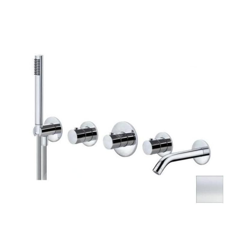 Paffoni Modular Box - Mitigeur thermostatique encastré, pour 2 sorties, blanc mat MDE001BO Paffoni Modular Box - Mitigeur thermostatique encastré, pour 2 sorties, blanc mat MDE001BO