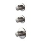 Paffoni Modular Box - Mitigeur thermostatique encastré, pour 2 sorties, inox MDE018ST Paffoni Modular Box - Mitigeur thermostatique encastré, pour 2 sorties, inox MDE018ST