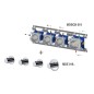 Paffoni Modular Box - Mitigeur thermostatique encastré, pour 3 sorties, inox MDE019ST Paffoni Modular Box - Mitigeur thermostatique encastré, pour 3 sorties, inox MDE019ST