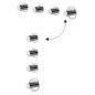 Paffoni Modular Box - Mitigeur thermostatique encastré, pour 3 sorties, doré MDE019HG Paffoni Modular Box - Mitigeur thermostatique encastré, pour 3 sorties, doré MDE019HG