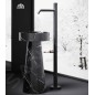 Paffoni Jo - Mitigeur de lavabo au sol, noir mat JO031NO