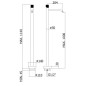 Paffoni Jo - Mitigeur de lavabo au sol, chrome JO031CR
