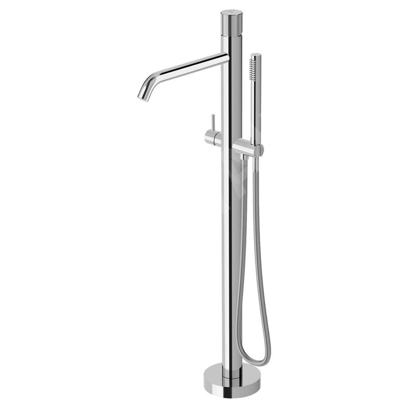 Paffoni Jo - Mitigeur de baignoire au sol, avec accessoires, chrome JO032CR Paffoni Jo - Mitigeur de baignoire au sol, avec accessoires, chrome JO032CR