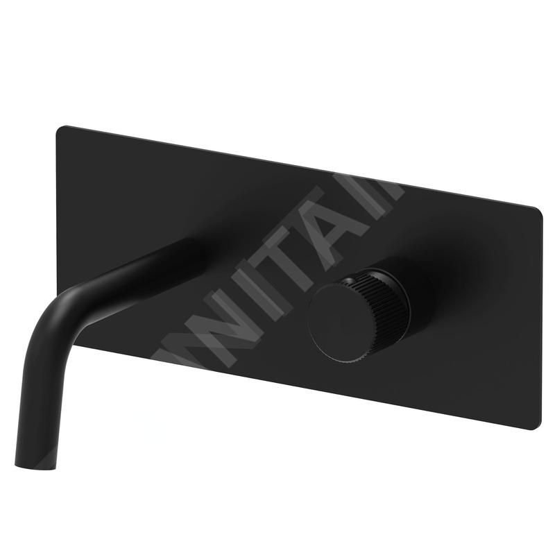 Paffoni Jo - Mitigeur de lavabo encastré avec corps, noir mat JO105NO