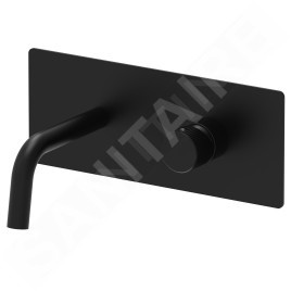 Paffoni Jo - Mitigeur de lavabo encastré avec corps, noir mat JO106NO