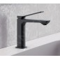 Paffoni Tilt - Mitigeur de lavabo, noir mat TI071NO