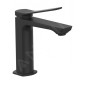 Paffoni Tilt - Mitigeur de lavabo avec vidage, noir mat TI075NO