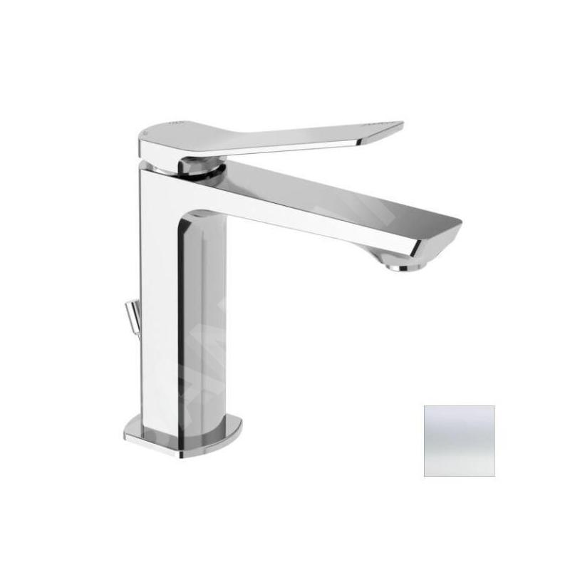 Paffoni Tilt - Mitigeur de lavabo avec vidage, blanc mat TI075BO