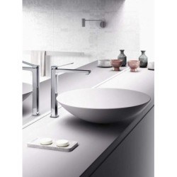 Paffoni Tilt - Mitigeur de lavabo, inox TI081ST