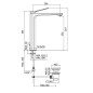 Paffoni Tilt - Mitigeur de lavabo avec vidage, chrome TI085CR