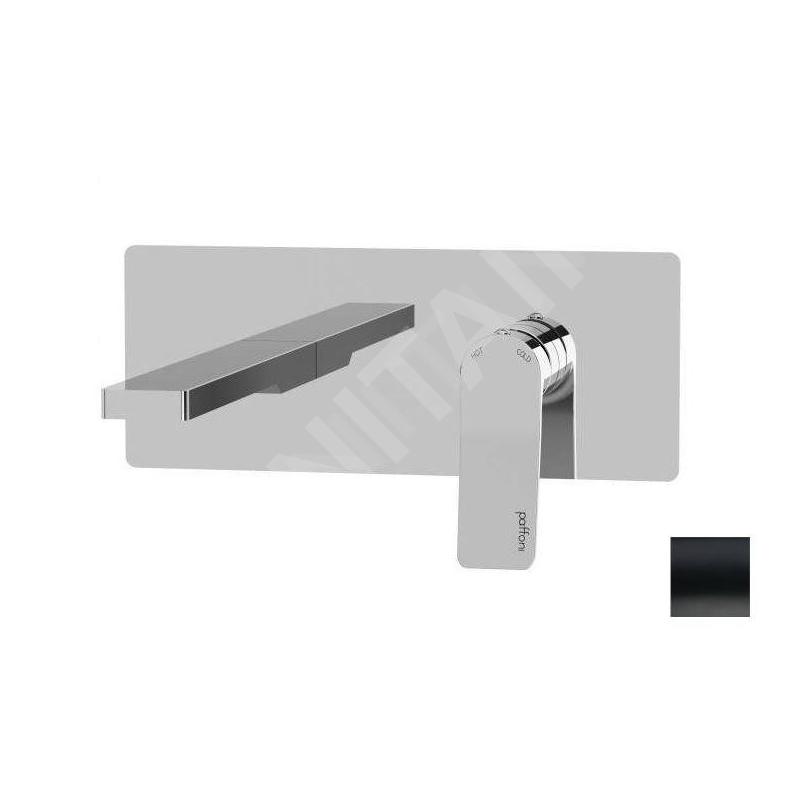 Paffoni Tilt - Mitigeur de lavabo encastré avec corps, noir mat TI104NO