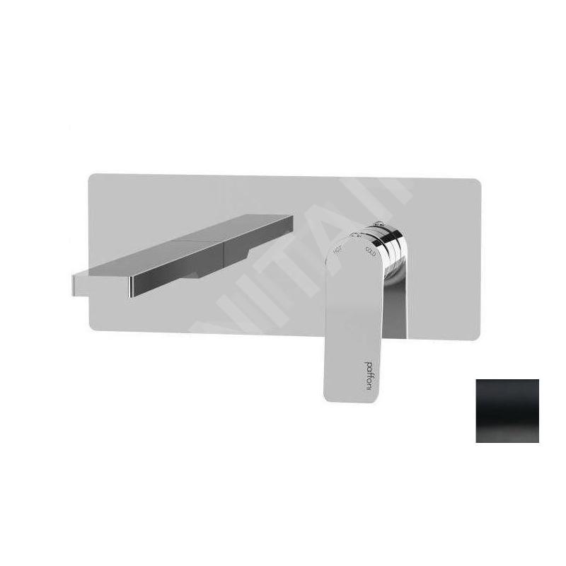 Paffoni Tilt - Mitigeur de lavabo encastré avec corps, noir mat TI105NO