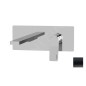 Paffoni Tilt - Mitigeur de lavabo encastré avec corps, noir mat TI105NO