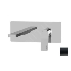 Paffoni Tilt - Mitigeur de lavabo encastré avec corps, noir mat TI106NO
