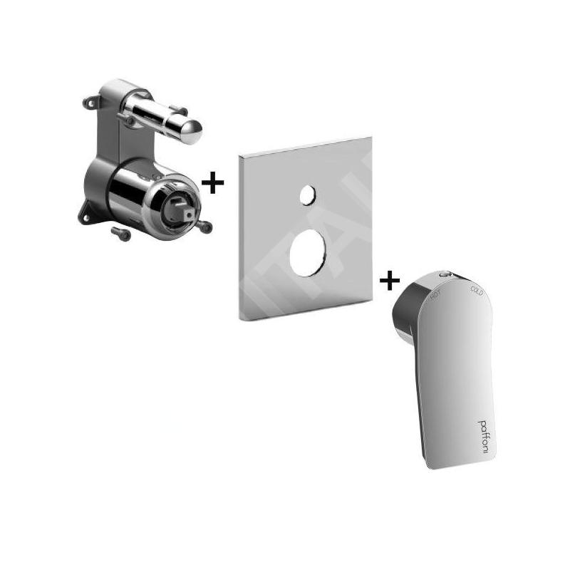 Paffoni Tilt - Mitigeur encastré pour 2 sorties, chrome TIBOX015CR Paffoni Tilt - Mitigeur encastré pour 2 sorties, chrome TIBOX015CR