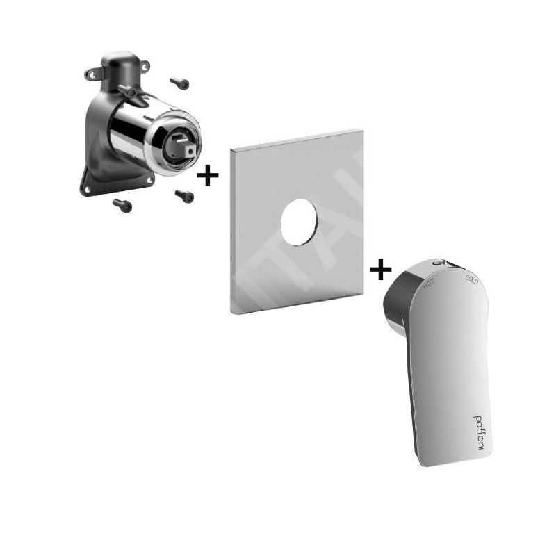 Paffoni Tilt - Mitigeur de douche encastré, chrome TIBOX010CR Paffoni Tilt - Mitigeur de douche encastré, chrome TIBOX010CR