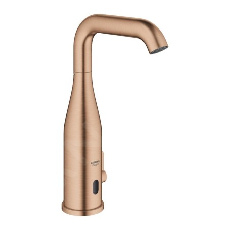 Grohe Essence E - Mitigeur de lavabo électronique infrarouge avec mélangeur et limiteur de température réglable, Warm Sunset