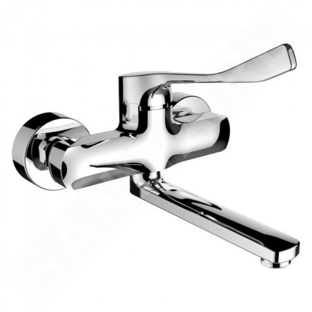 Laufen Citypro - Mitigeur de lavabo à levier avec bec pivotant, chrome HF500923100694